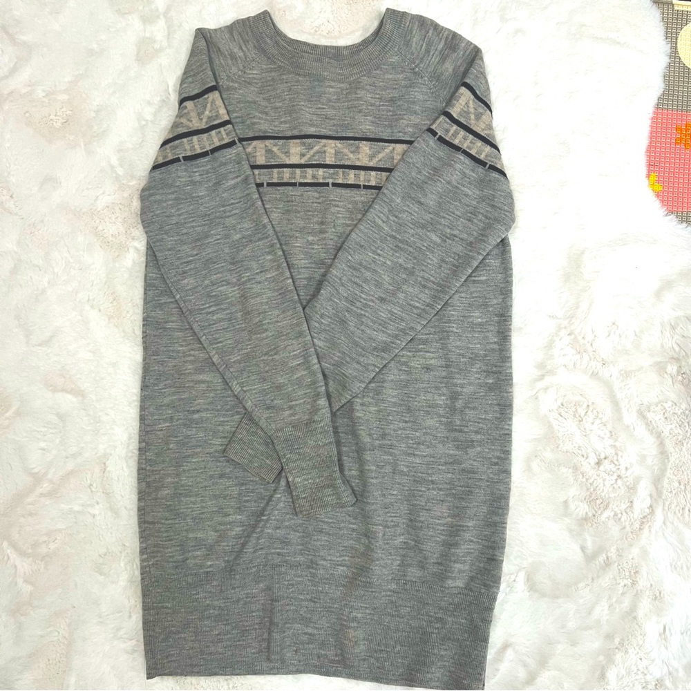 Aritzia grey sweater dress size S